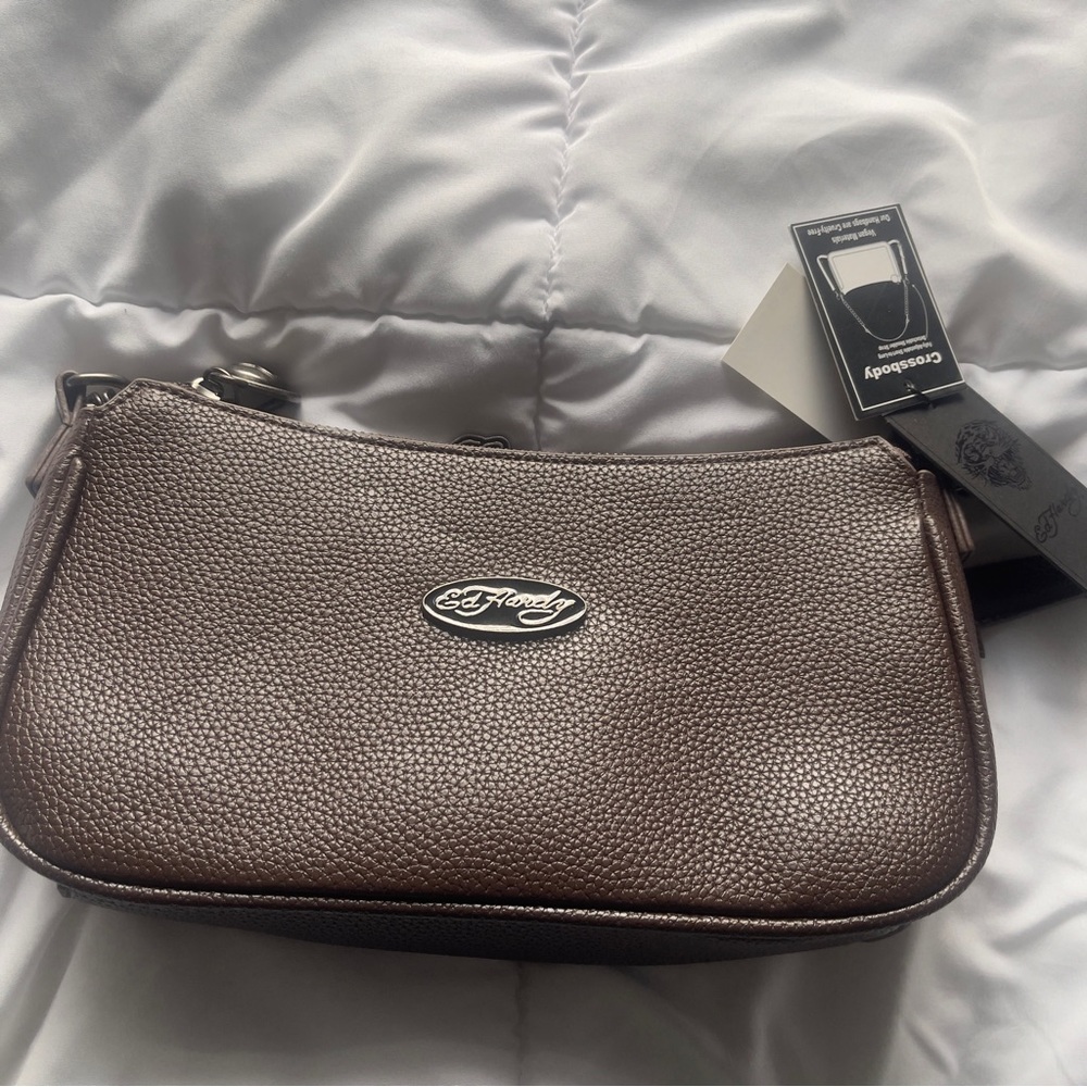 Brown Ed Hardy Bag